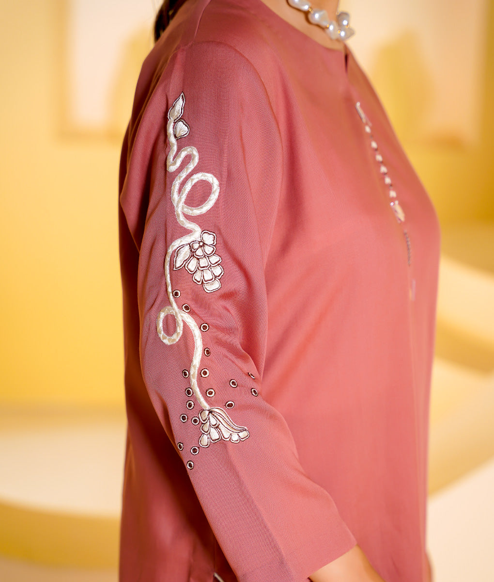 Embroidered Linen Lawn Suit By Winara