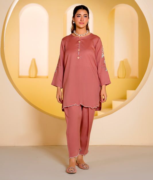 Embroidered Linen Lawn Suit By Winara