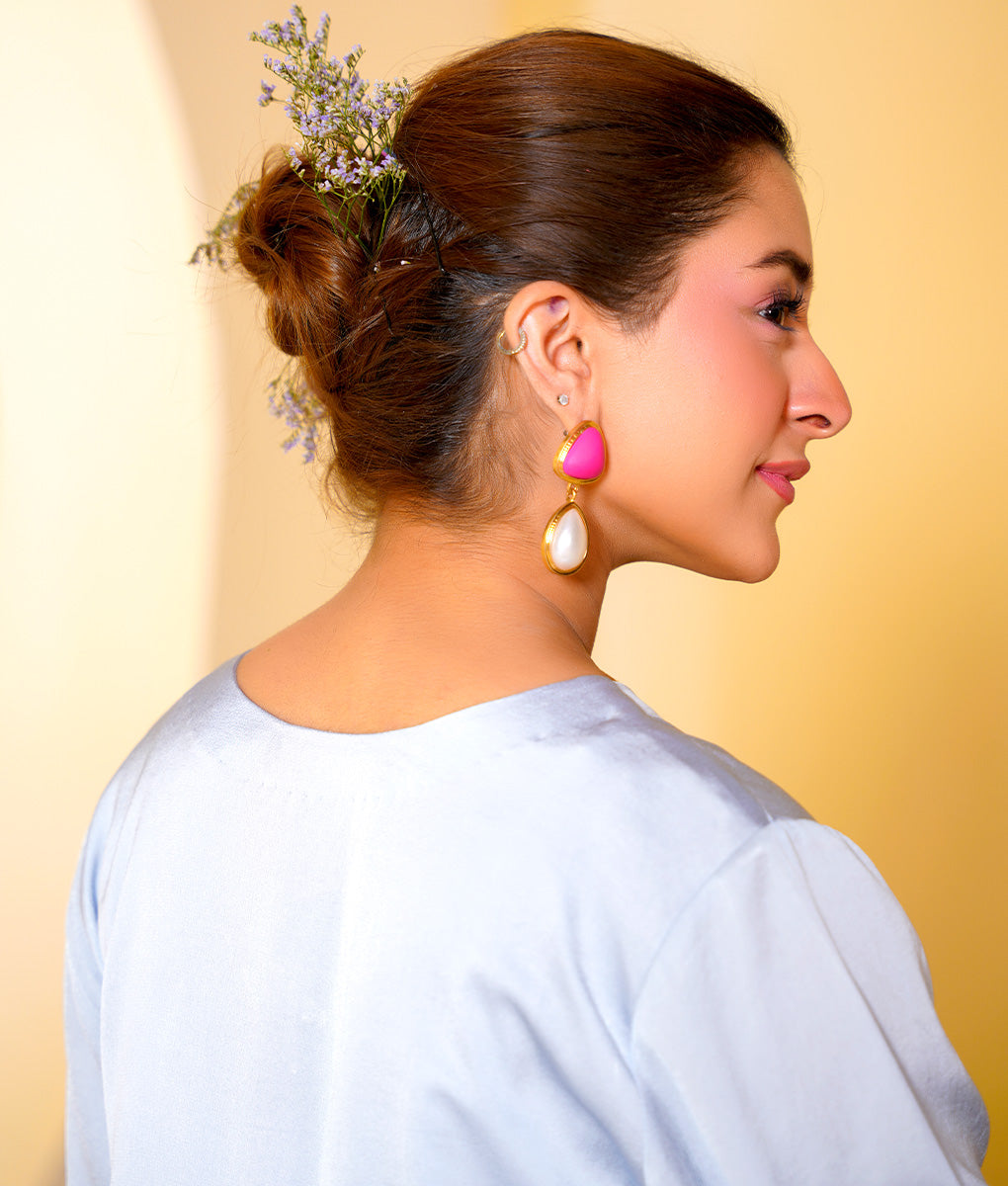 2 Piece Powder Blue Embroidered Suit By Winara