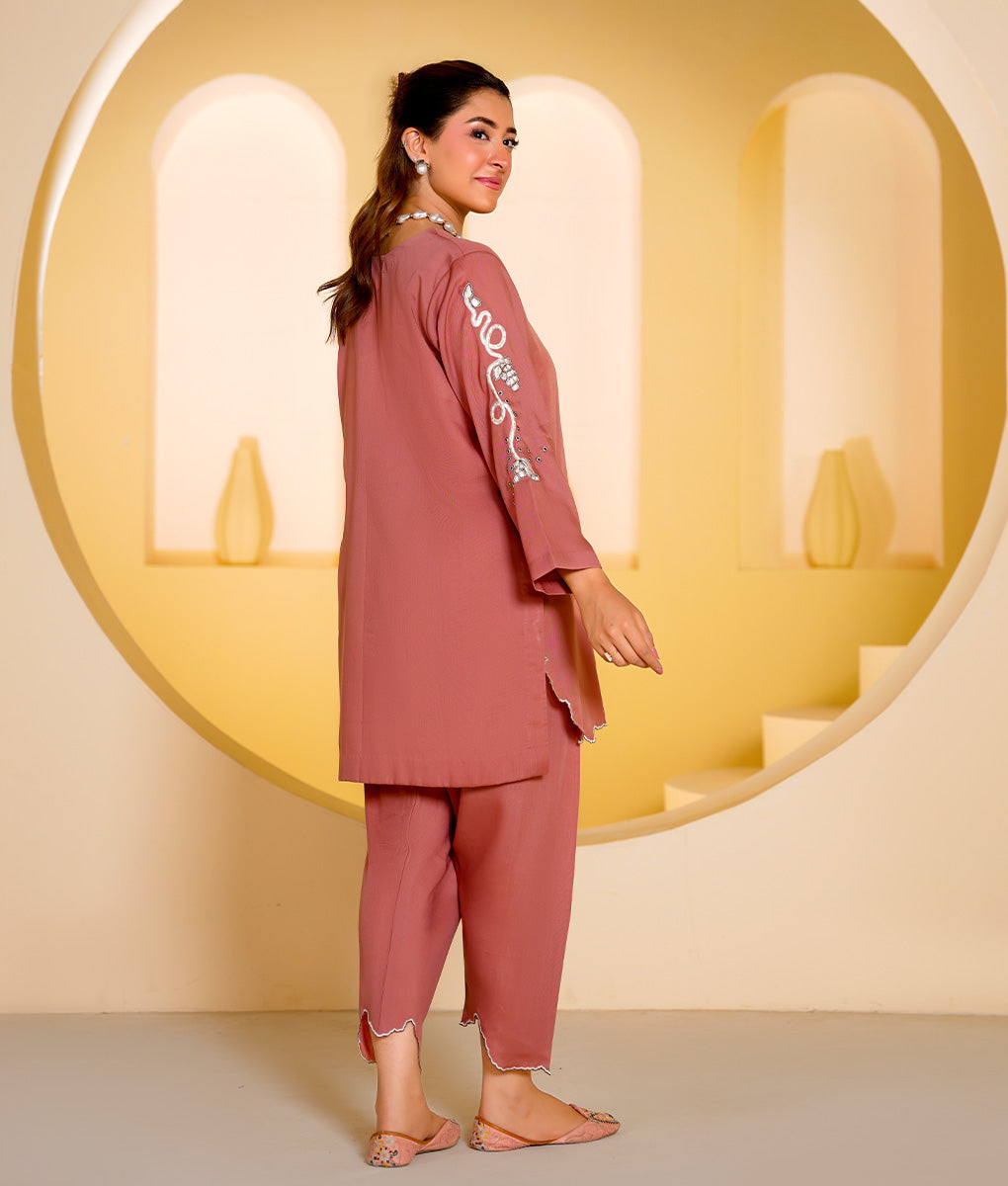 Embroidered Linen Lawn Suit By Winara
