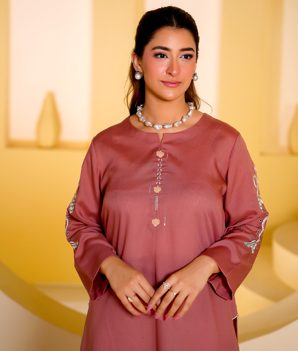 Embroidered Linen Lawn Suit By Winara