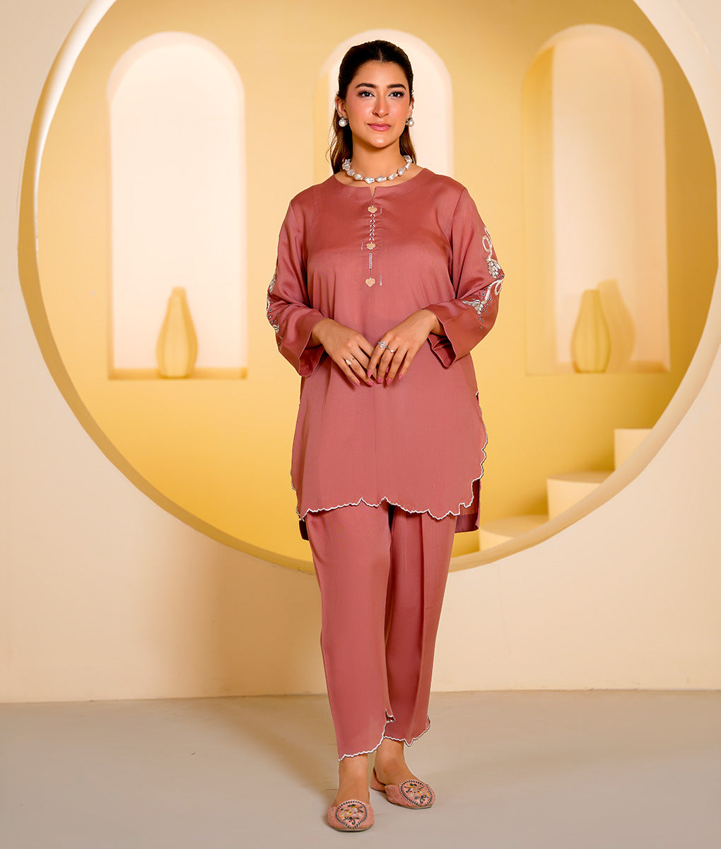 Embroidered Linen Lawn Suit By Winara