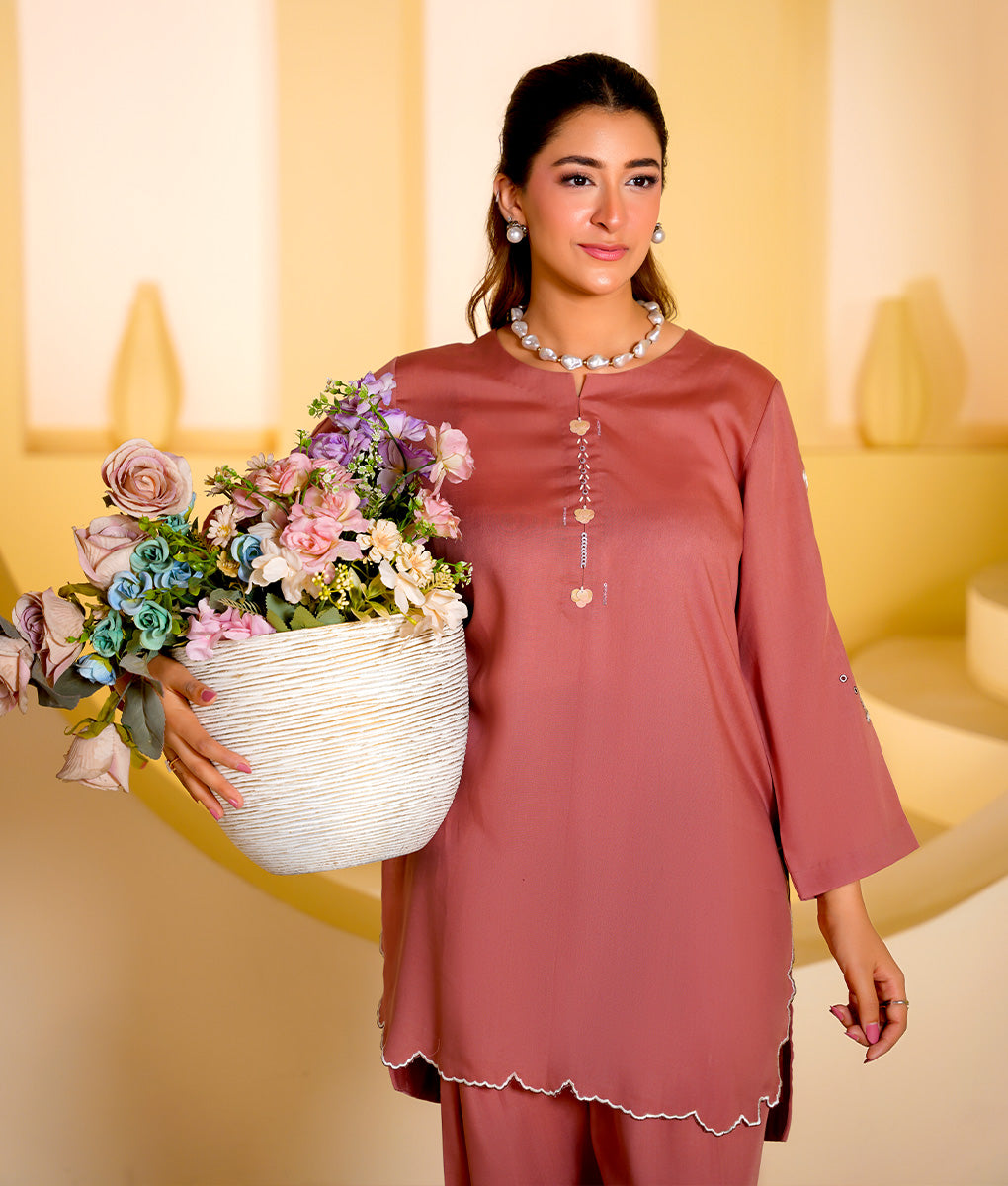 Embroidered Linen Lawn Suit By Winara