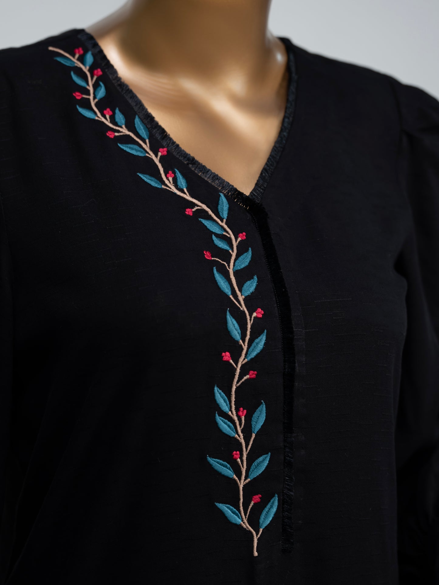 Embroidered Irish linen Co-Ord Set by Winara