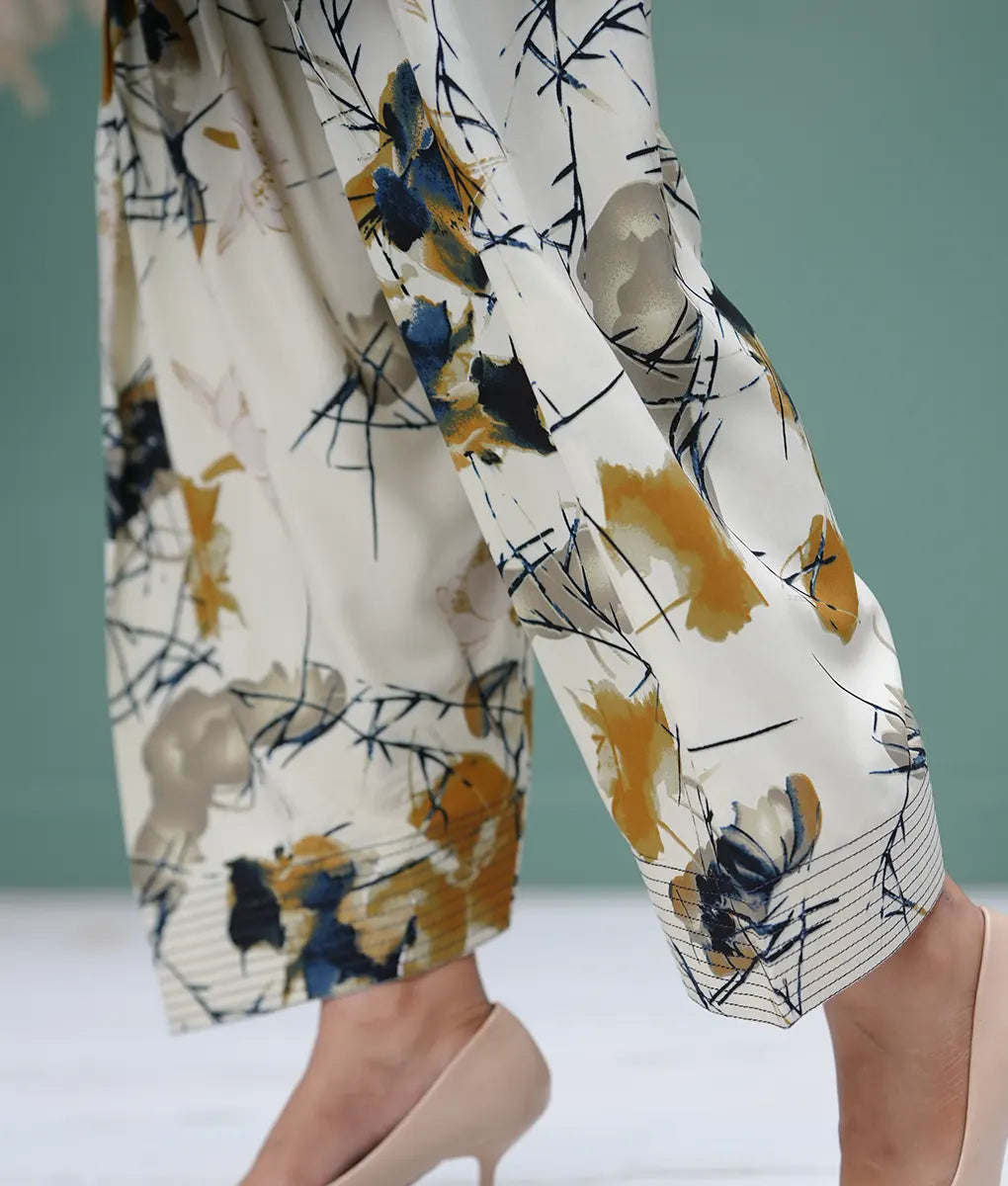 Blue Co-ord with Abstract Print By Winara