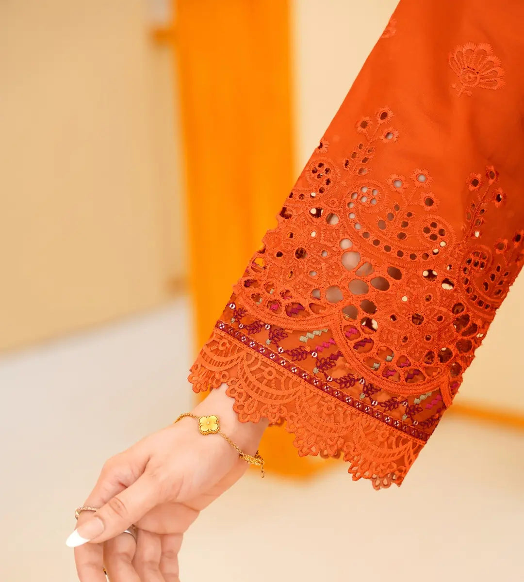 Embroidered Lace Detailed Lawn Cotton Suit by Winara