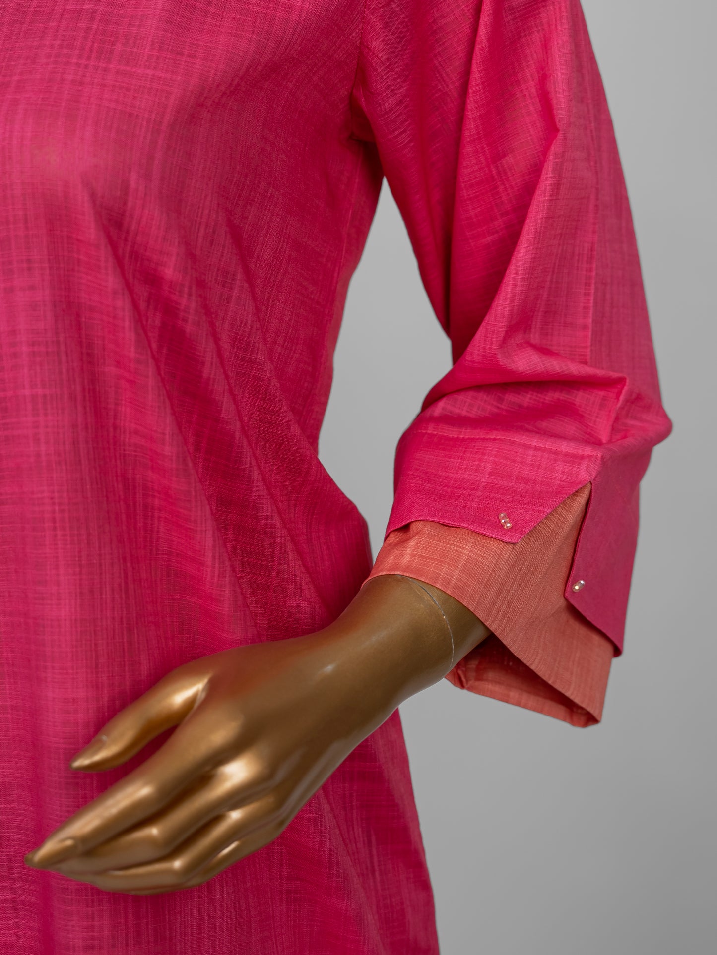 Embroidered Self Cotton Suit by Winara