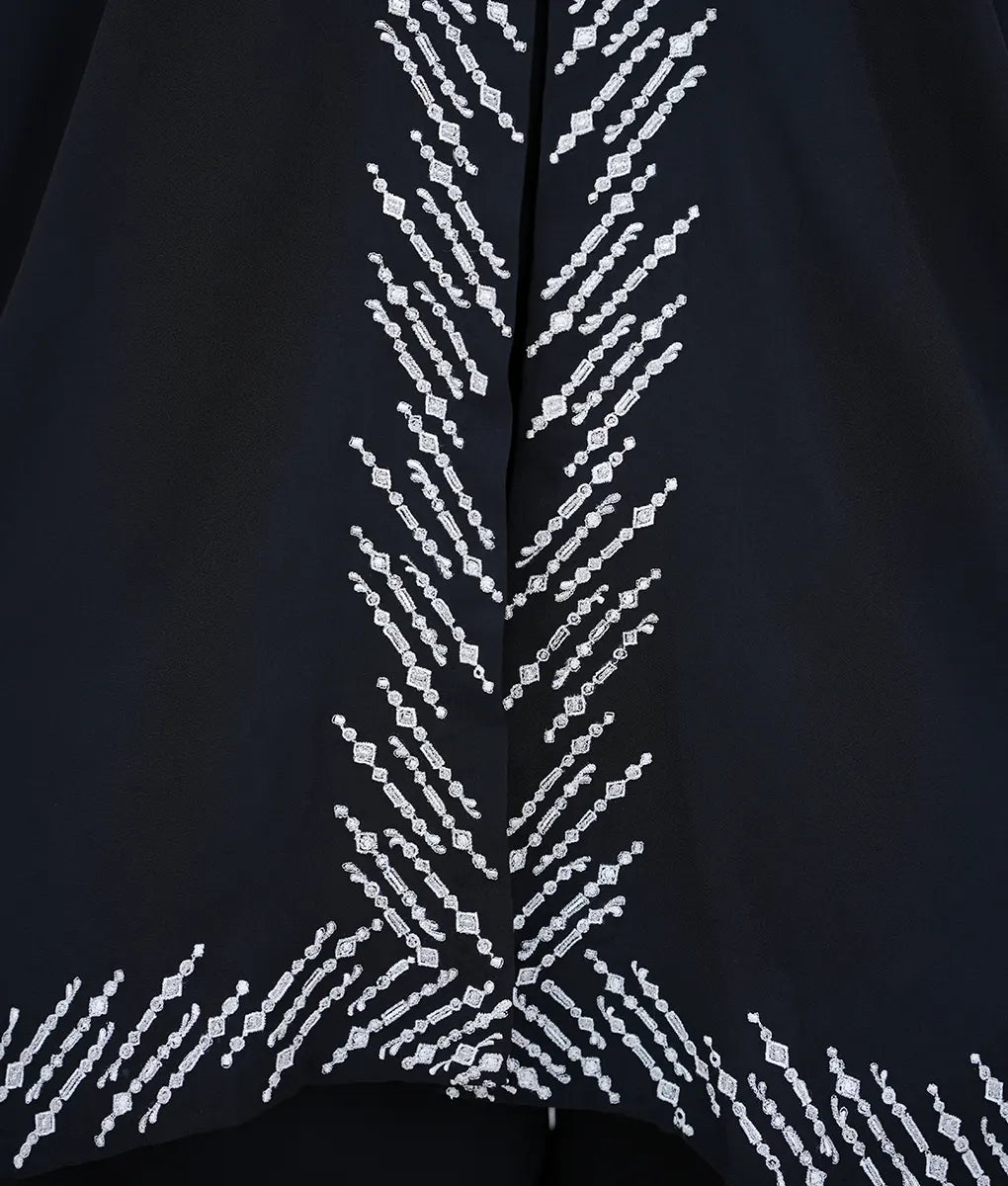 Embroidered Textured Georgette Suit by Winara