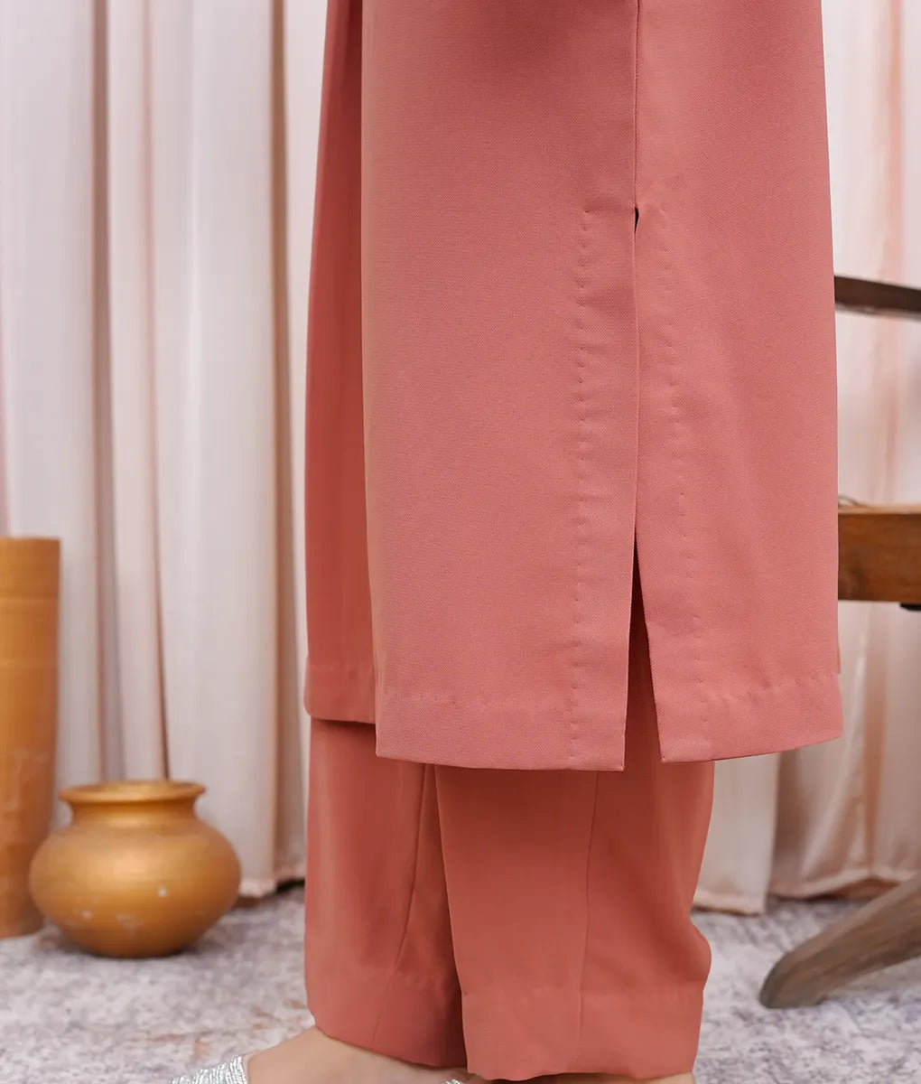 Rust Orange Semi-Formal Ensemble by Winara