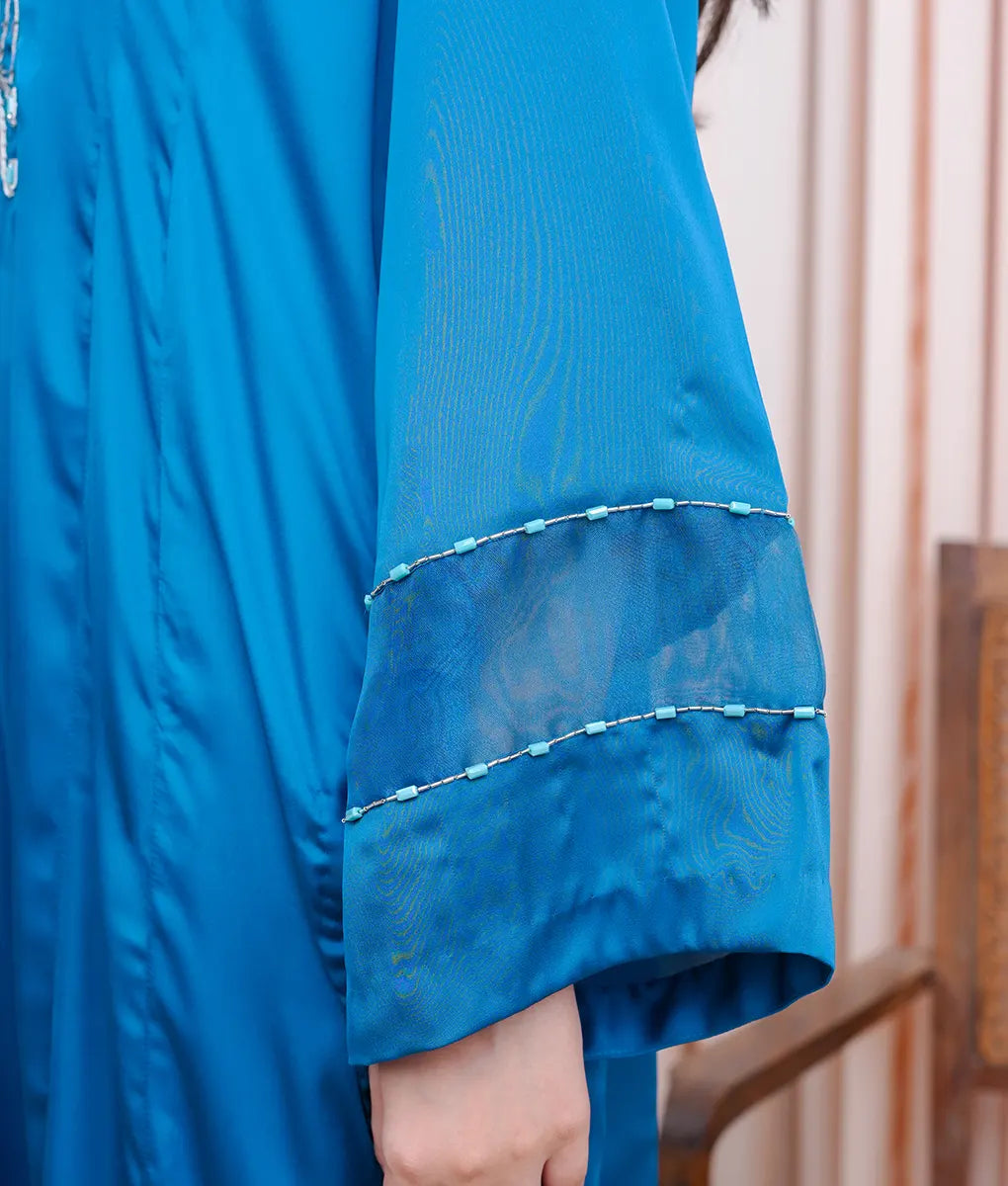 Blue Embroidered Ensemble by Winara