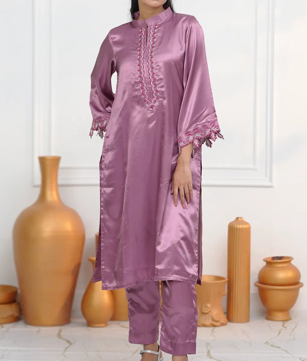 Royal Silk Embroidered Ensemble By Winara