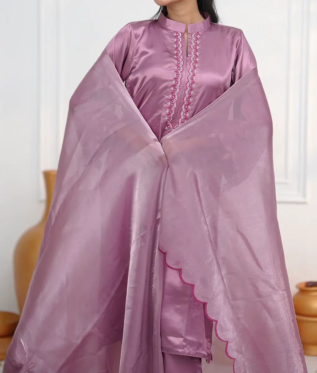 Royal Silk Embroidered Ensemble By Winara